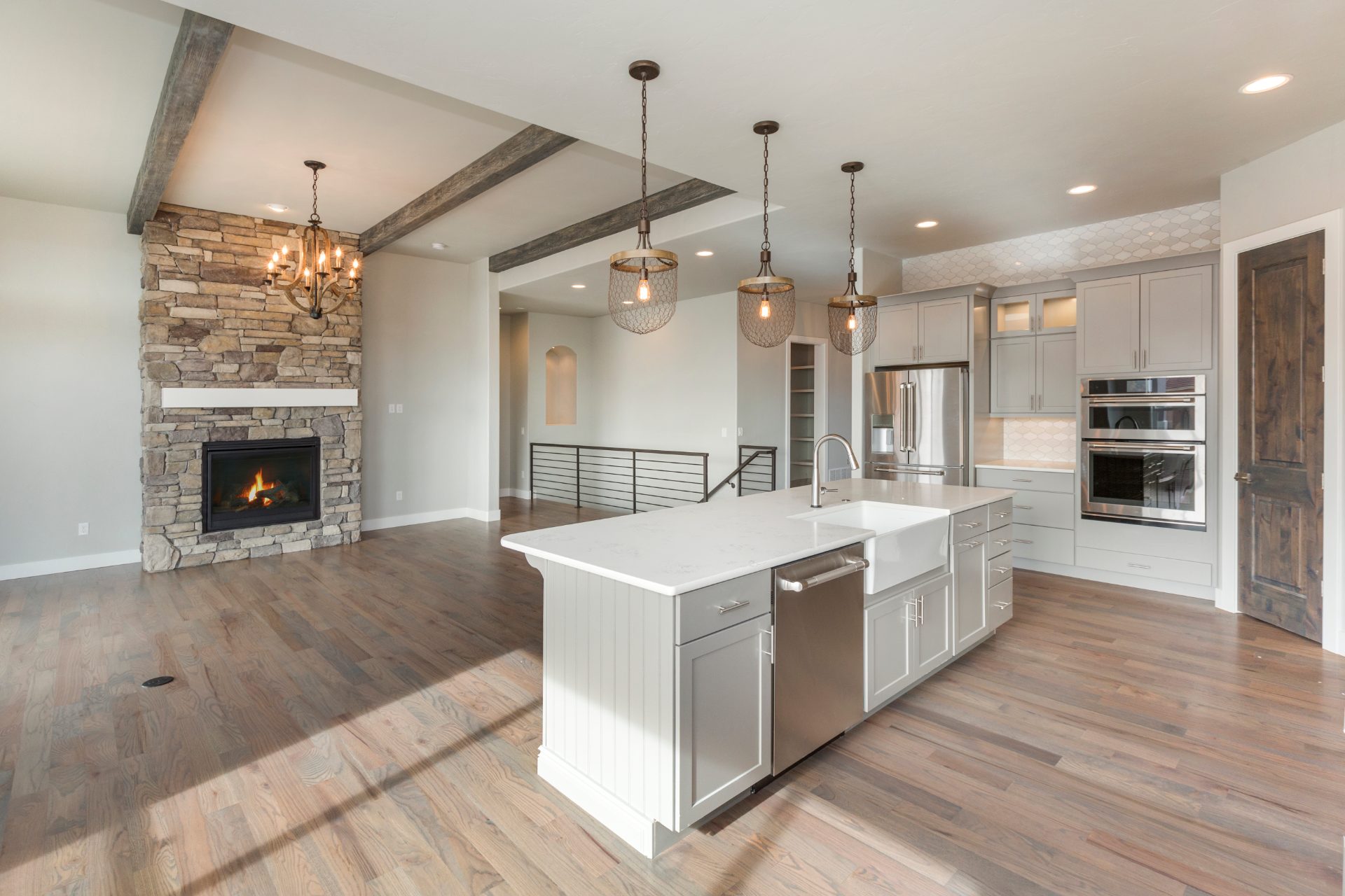 Residential construction site