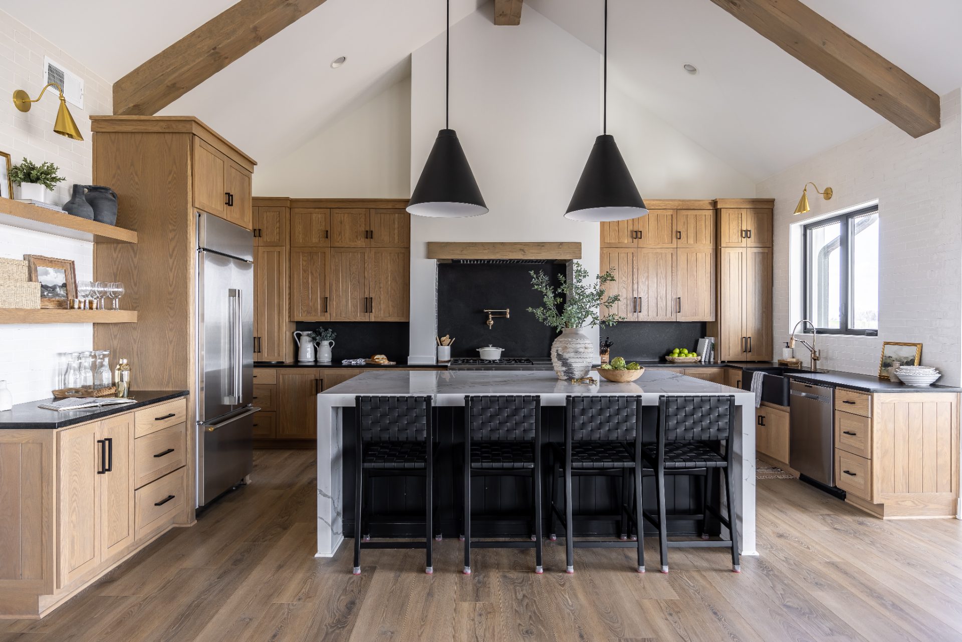Remodeled kitchen in Los Angeles